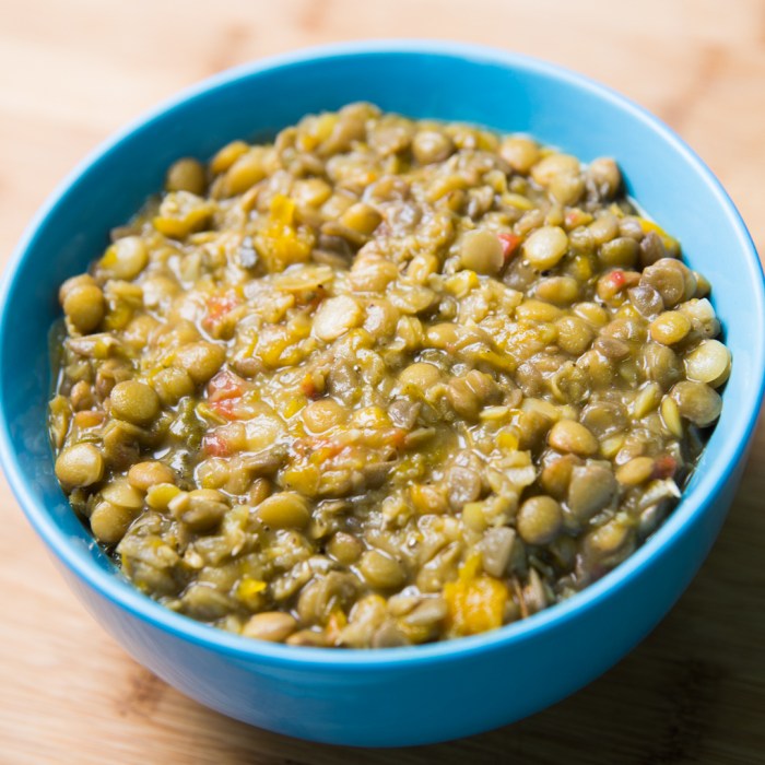 How to cook lentil peas trini style