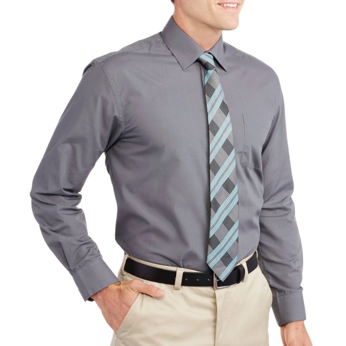 Fitted dress shirt mens