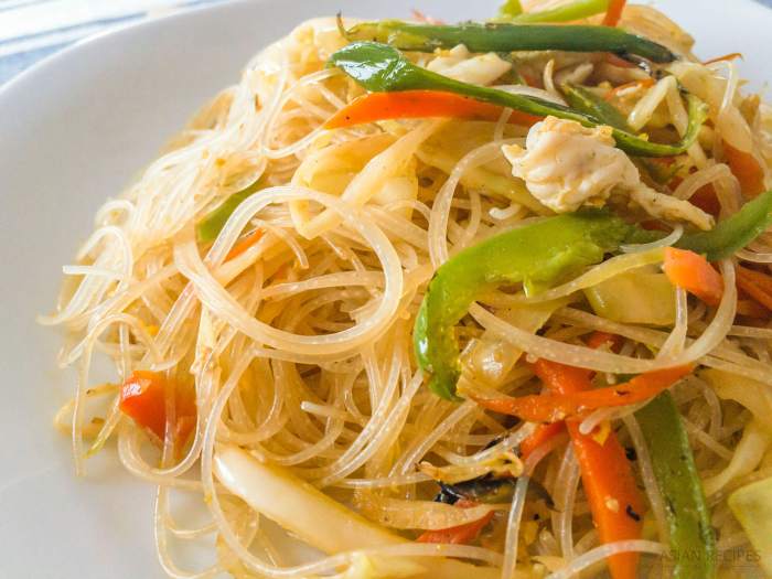 How to cook oriental style rice noodles