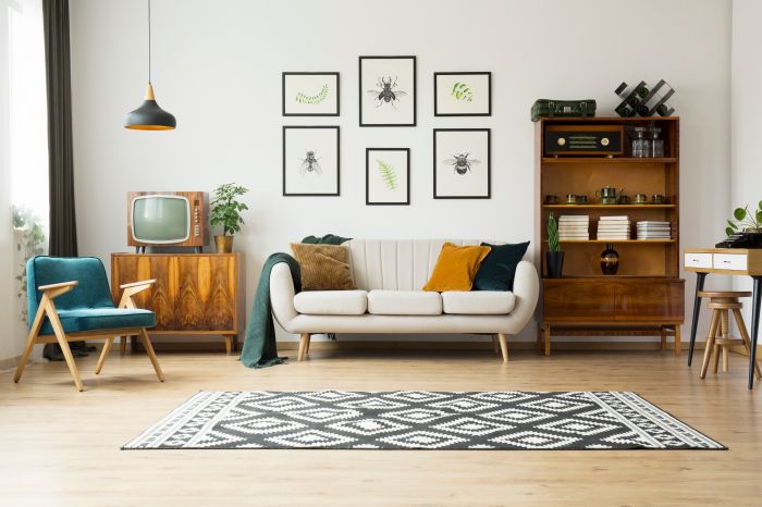 How to decorate old living room