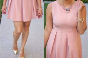 Best shoe color for light pink dress