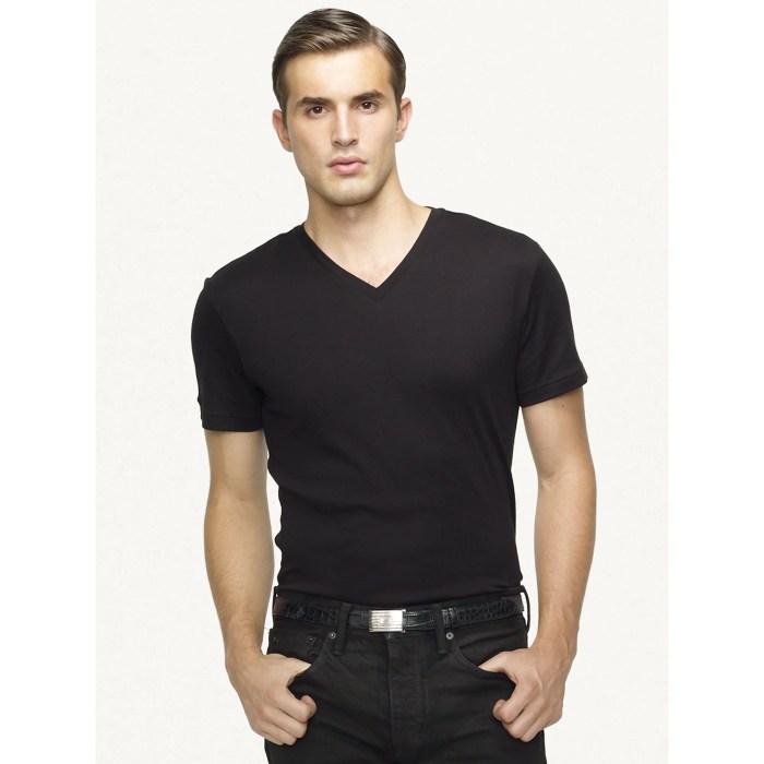 Men's v neck dress shirts