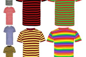 Striped dress shirt men