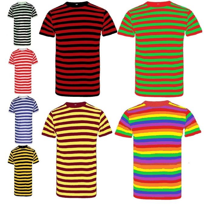 Striped dress shirt men